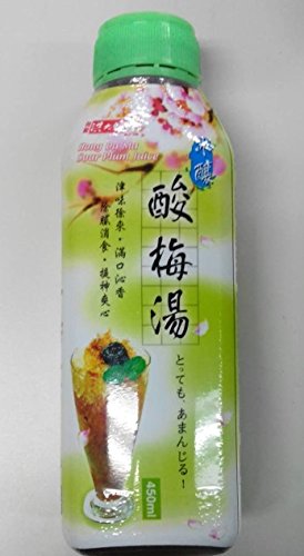 Amazon.co.jp: 台湾洪大媽 氷醸 酸梅湯（さんめいたん）450ml、喉を